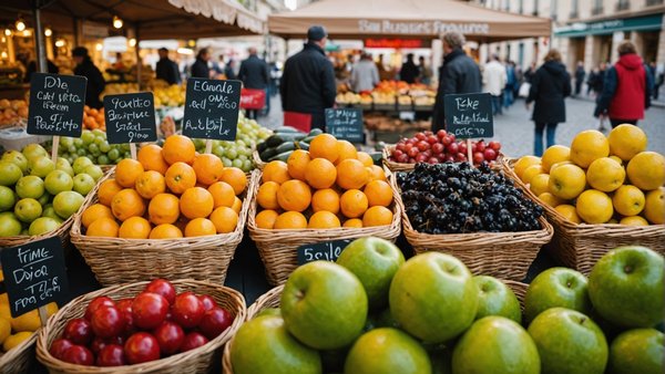 Les secrets des marchés de producteurs locaux en France